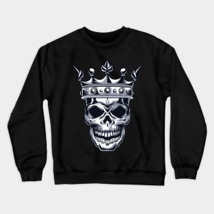 Skull with a crown Crewneck Sweatshirt